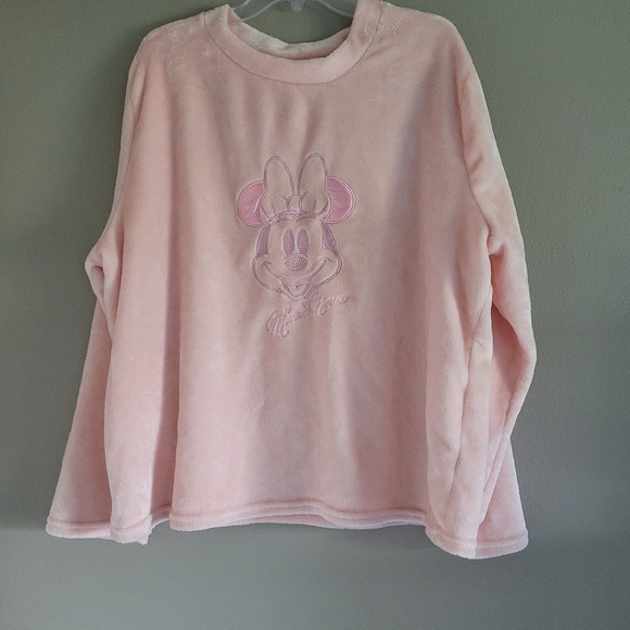 VERY SOFT Disney Mini Mouse Crewneck Sweatshirt Sleepwear Sz 3x - Picture 1 of 5